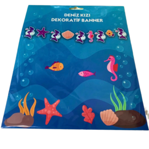 Deniz Kızı Dekoratif Banner 