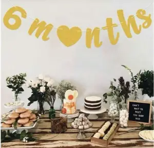 6 Months Eva Yazı Gold 