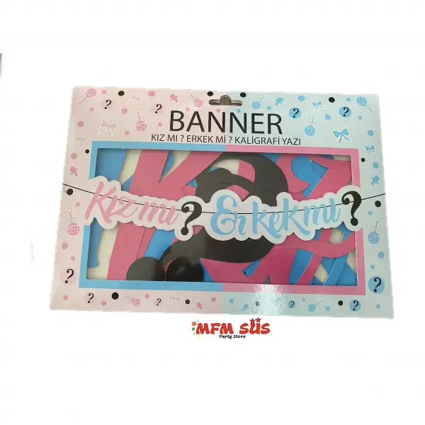 Cinsiyet Kaligrafi Banner 