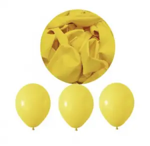 Sarı Pastel Balon 100’lü