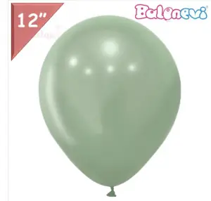 Balonevi Küf Yeşil Pastel Balon 