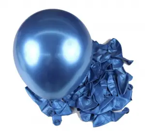 HBK Krom Balon Mavi 12 inç 50 Adet 